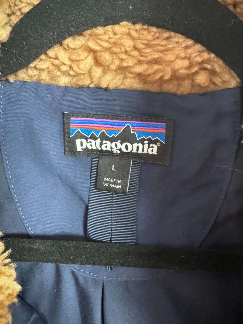 Patagonia Dusty Mesa Teddy Vest Size L Style 25120 - Picture 3 of 6